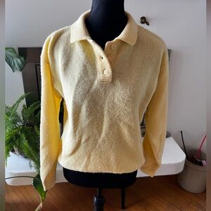 Vintage Jeunesse Yellow Women's Sweater